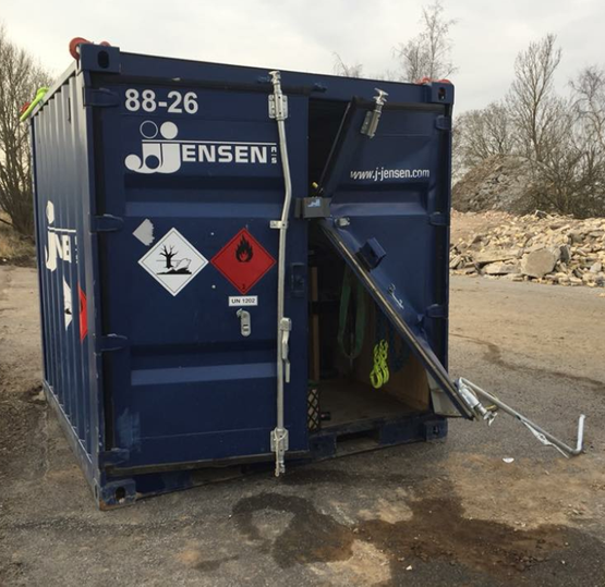 Mavako - containerlåse med sikkerheden i top